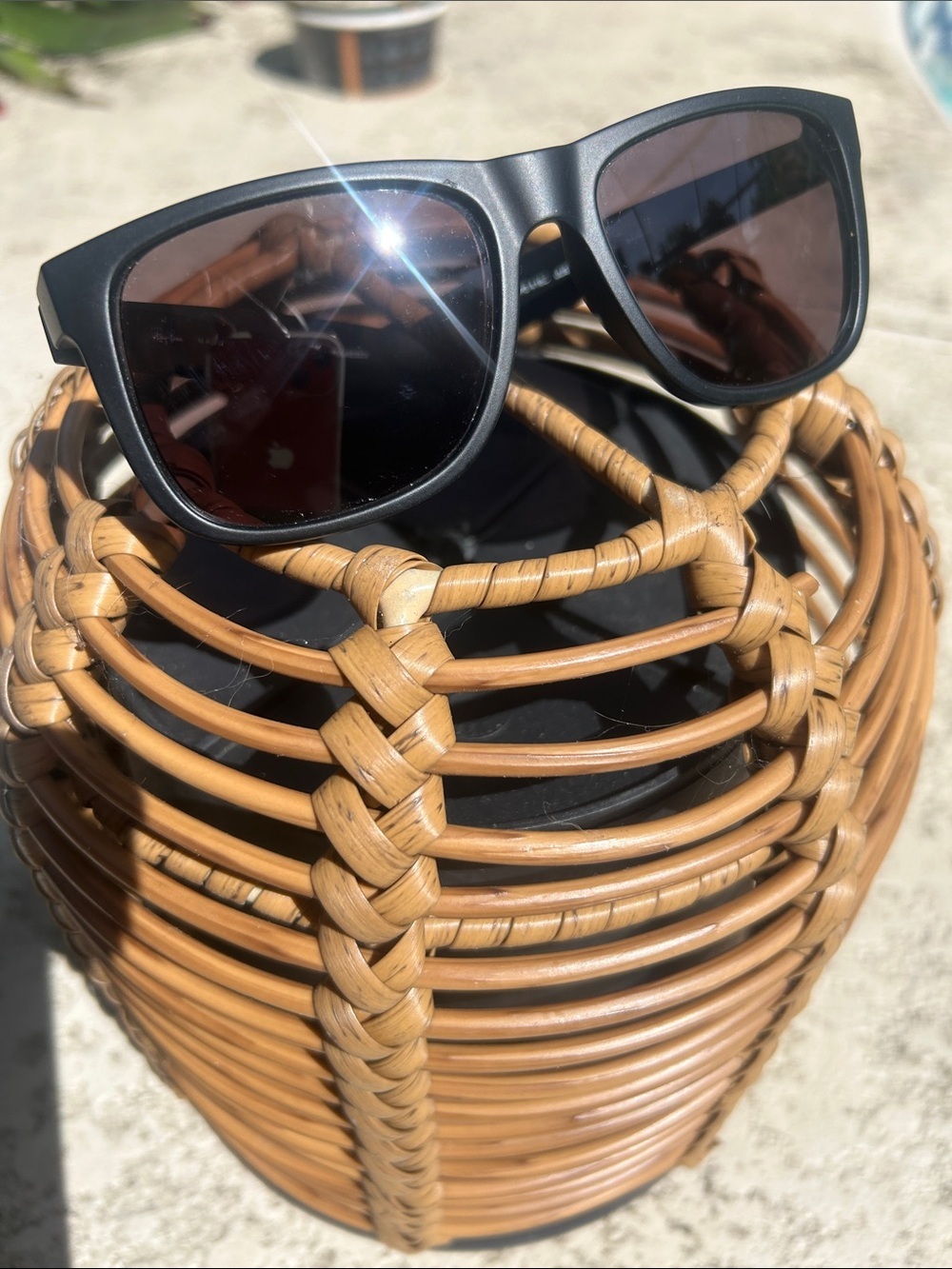 Ray-Ban 4165 Justin polarized sunglasses